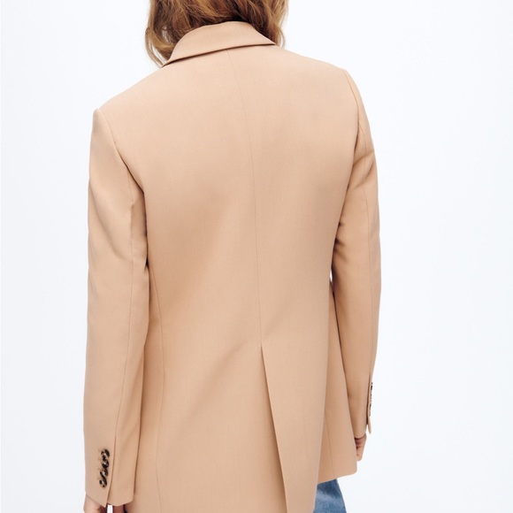 Fitted Blazer Taupe Brown - Picture 3 of 9